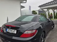 Gebraucht Mercedes SLK200 184 PS (135 kW) 2015 Schwarz Cabrio