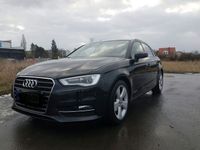 Gebraucht Audi A3 Sportback S-Line 166 PS (122 kW) 2013 Schwarz metallic Kleinwagen
