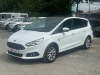 Gebraucht Ford S-MAX Titanium 150 PS (110 kW) 2017 Weiß Van / Kleinbus