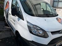 Gebraucht Ford Transit Custom 125 PS (91 kW) 2014 Weiß Van / Kleinbus