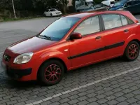 Gebraucht Kia Rio 97 PS (71 kW) 2007 Rot Kleinwagen