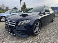 Gebraucht Mercedes E220 AMG line 194 PS (142 kW) 2017 Cavansitblau  metalliclack Limousine