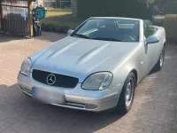 Gebraucht Mercedes SLK200 136 PS (100 kW) 1998 Silber Cabrio
