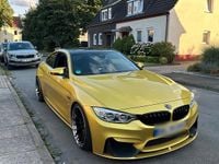 Gebraucht BMW M4 Basis 431 PS (317 kW) 2016 Gelb Coupé