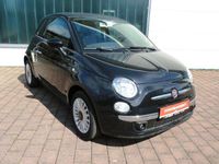 Gebraucht Fiat 500 Lounge 69 PS (50 kW) 2013 Schwarz metallic Kleinwagen