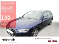 Gebraucht Audi A4 Basis 163 PS (119 kW) 2022 Blau Kombi