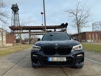 gebraucht BMW X3 25d AHK 21“ Standheizung HUD Vollleder M Paket carbonschw.
