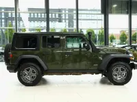 Gebraucht Jeep Wrangler Sport 272 PS (200 kW) 2021 Sarge green clear coat SUV