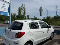 Gebraucht Mitsubishi Space Star 71 PS (52 kW) 2019 Weiß Kleinwagen