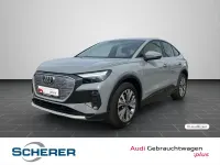 Gebraucht Audi Q4 Sportback e-tron Sport 125 kW (170 PS) 2021 Kieselgrau SUV