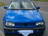 Gebraucht VW Golf Cabriolet Conceptline 90 PS (66 kW) 1995 Blau Cabrio