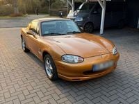 Second-hand Mazda MX5 110 CP (80 kW) 1999 Auriu Cabrio