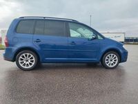 Gebraucht VW Touran 140 PS (102 kW) 2008 Blau Van / Kleinbus