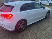 Gebraucht Mercedes A200 AMG 163 PS (119 kW) 2019 Weiß Kleinwagen