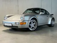 Gebraucht Porsche 911 Turbo 320 PS (235 kW) 1991 Zermattsilber (metallic) Coupé