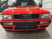 Używany Audi 80 Basis 90 KM (66 kW) 1994 Czerwony Sedan/Limuzyna