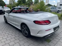 Gebraucht Mercedes C200 AMG 184 PS (135 kW) 2019 Weiß Cabrio