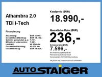 gebraucht Seat Alhambra 2.0 TDI i-Tech S&S I-TECH 7-Sitze LM