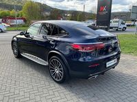 Gebraucht Mercedes GLC300 AMG line 245 PS (180 kW) 2020 Blau Coupé