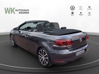 gebraucht VW Golf Cabriolet VI Lounge 1.4 TSI Navi Bi-Xenon Dyn. Kurvenlicht