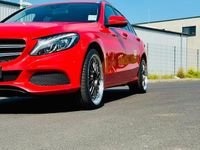Gebraucht Mercedes C220 170 PS (125 kW) 2017 Rot Kombi