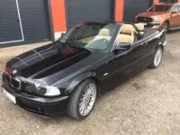 Gebraucht BMW 323 Cabriolet Sport Line 170 PS (125 kW) 2000 Schwarz Cabrio