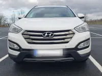 Gebraucht Hyundai Santa Fe Premium 197 PS (144 kW) 2015 Weiß SUV