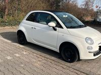 Gebraucht Fiat 500C Lounge 69 PS (50 kW) 2010 Weiß Cabrio