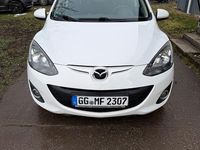 Gebraucht Mazda 2 Center-Line 84 PS (61 kW) 2012 Weiß Kleinwagen