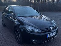 Gebraucht VW Golf VI Highline 122 PS (89 kW) 2010 Schwarz Kleinwagen