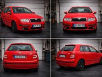 Gebraucht Skoda Fabia Elegance 75 PS (55 kW) 2006 Rot Limousine