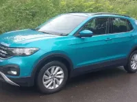 Gebraucht VW T-Cross Life 95 PS (69 kW) 2019 Blau SUV
