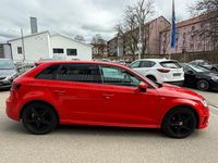 Gebraucht Audi A3 S-Line 110 PS (80 kW) 2016 Rot Limousine