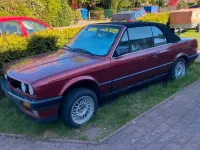 Gebraucht BMW 318 Cabriolet 1991 Rot Cabrio