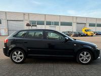 Gebraucht Audi A3 Sportback Ambition 160 PS (117 kW) 2008 Schwarz Kleinwagen