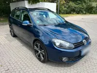Gebraucht VW Golf VII Style 105 PS (77 kW) 2012 Blau Kombi