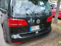 Gebraucht VW Touran 76 PS (55 kW) 2012 Schwarz Van / Kleinbus