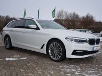 gebraucht BMW 520 d xDrive Touring Sport Line AHK Scheckheft