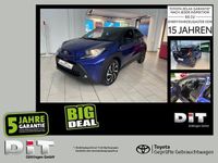 Neu Toyota Aygo 72 PS (52 kW) 2025 Juniper blue (8y8)/ black mica Kleinwagen
