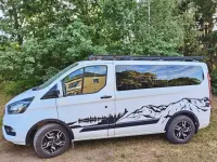 Gebraucht Ford Transit Custom Trend 105 PS (77 kW) 2018 Weiß Pickup