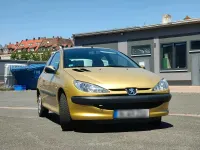 Gebraucht Peugeot 206 80 PS (58 kW) 2008 Gold Kleinwagen