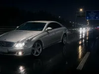 Gebraucht Mercedes CLS320 224 PS (164 kW) 2006 Silber Coupé