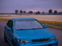 Gebraucht Opel Astra OPC 200 PS (147 kW) 2003 Blau Limousine