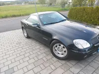 Second-hand Mercedes SLK200 163 CP (119 kW) 2002 Negru Cabrio