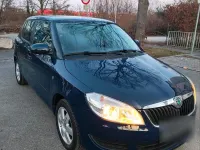 Gebraucht Skoda Fabia 60 PS (44 kW) 2011 Blau Kleinwagen