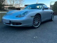 Brugt Porsche Boxster 252 HK (185 kW) 2001 Sølv Cabriolet