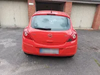 Gebraucht Opel Corsa 60 PS (44 kW) 2009 Rot Kleinwagen
