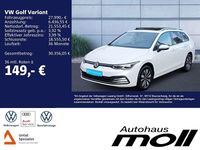 Gebraucht VW Golf VIII Move 116 PS (85 kW) 2024 Oryxweiß perlmutteffekt Kombi