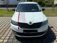 Gebraucht Skoda Rapid 95 PS (69 kW) 2019 Weiß Kleinwagen