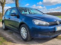 Gebraucht VW Golf VI 80 PS (58 kW) 2009 Blau Kleinwagen